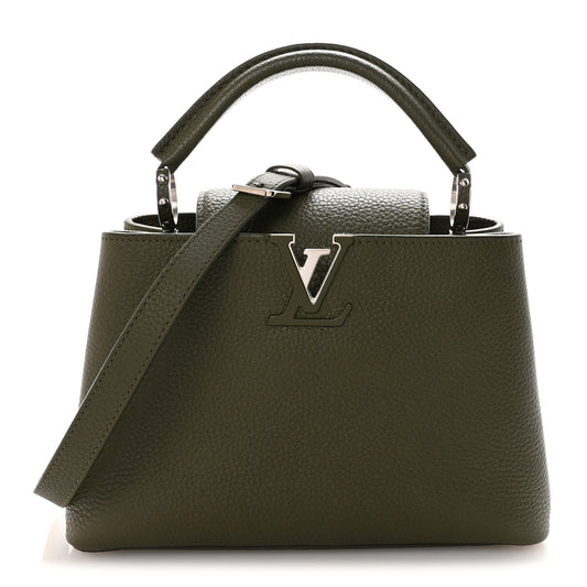 Taurillon Capucines BB Khaki