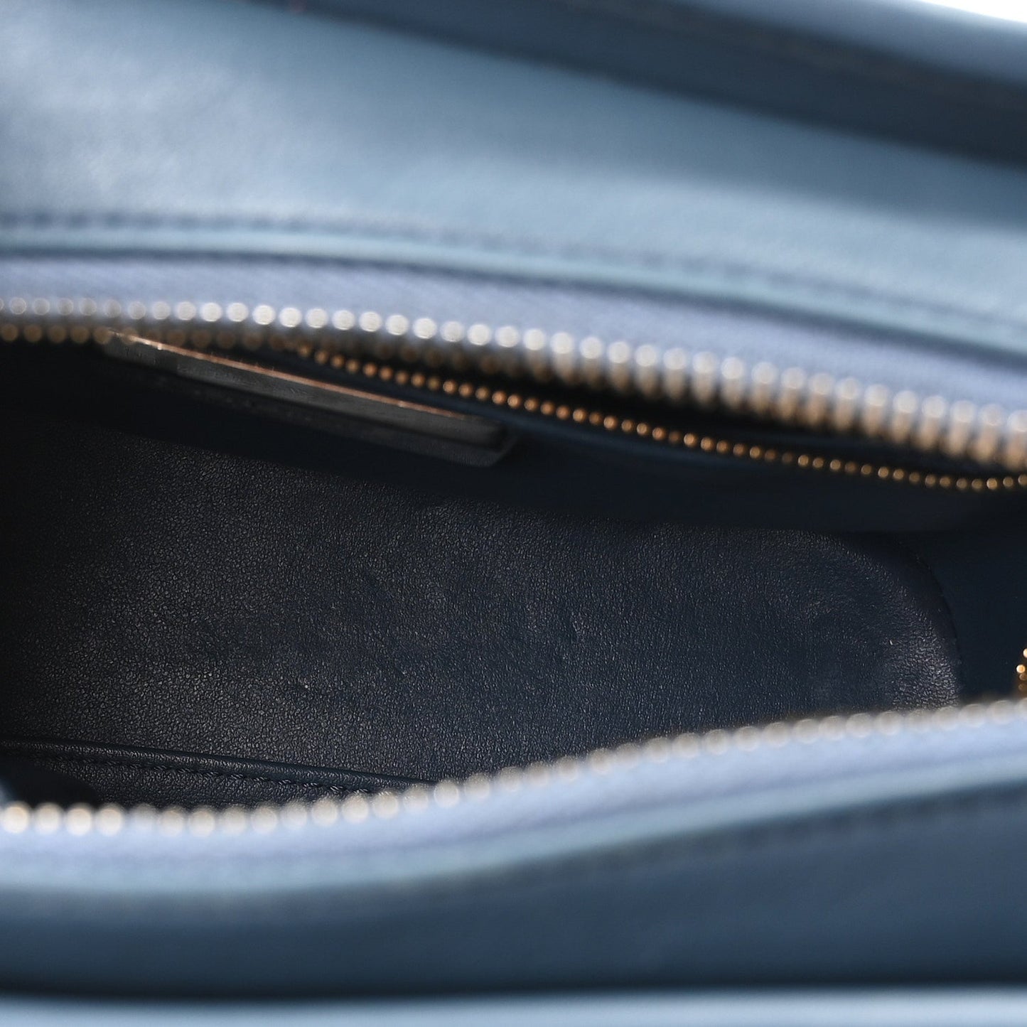 Snakeskin Small Gabrielle Hobo Blue