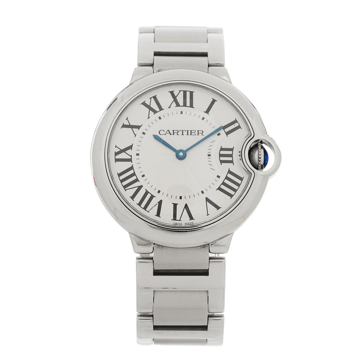Stainless Steel 36mm Ballon Bleu De Cartier Quartz Watch