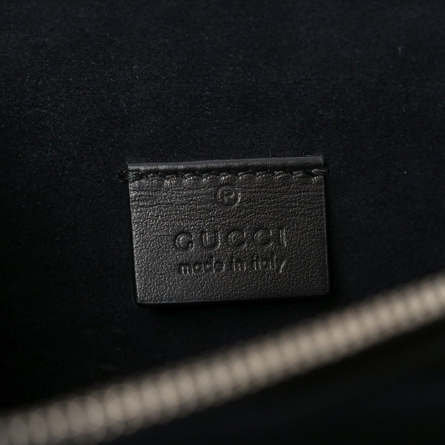 GG Supreme Monogram Small Dionysus Shoulder Bag Black