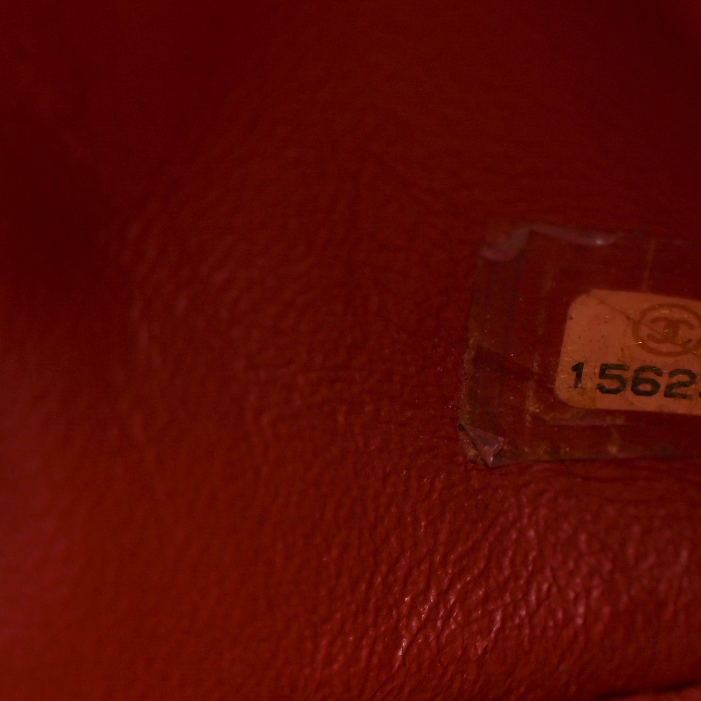 Lambskin Quilted Mini Rectangular Flap Red