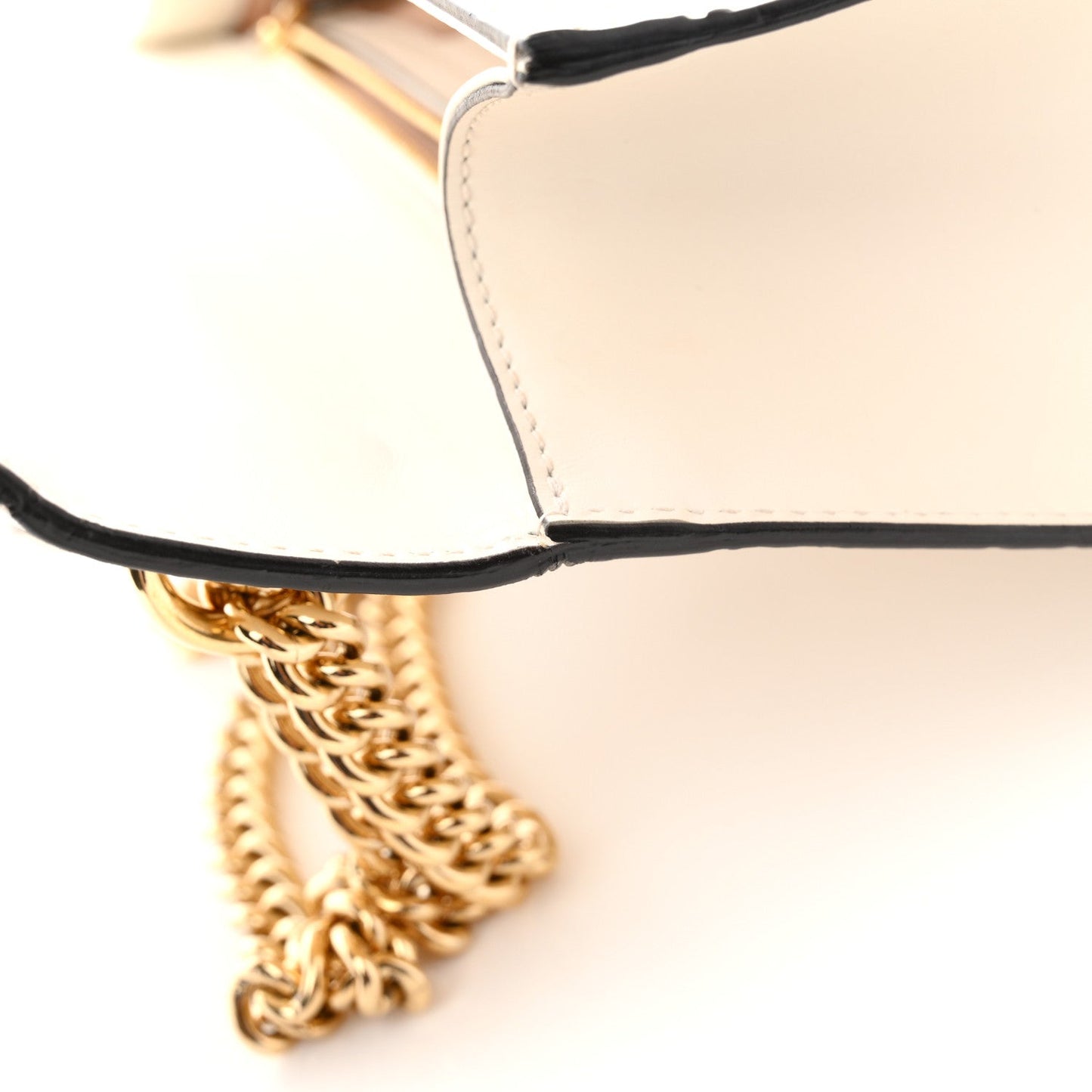 Guccissima Medium Padlock Shoulder Bag Mystic White
