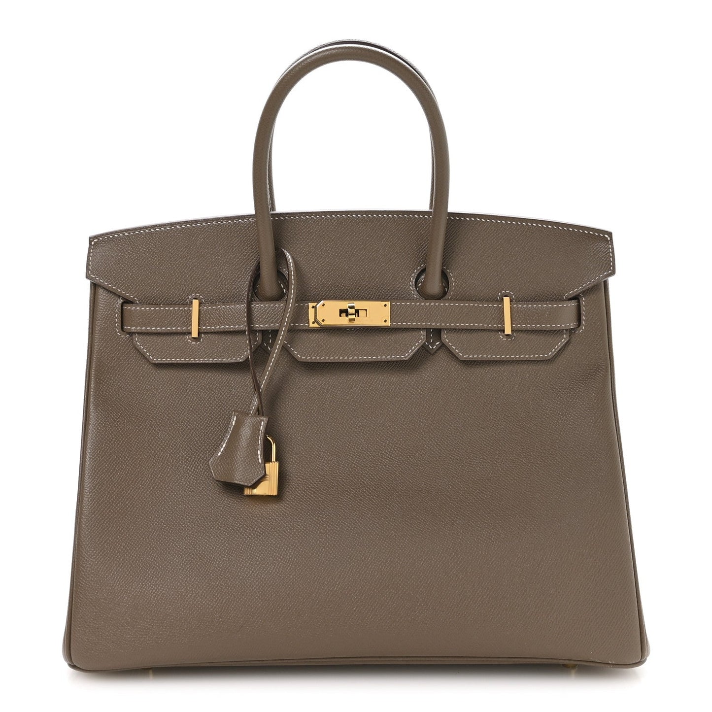 Epsom Birkin 35 Etoupe