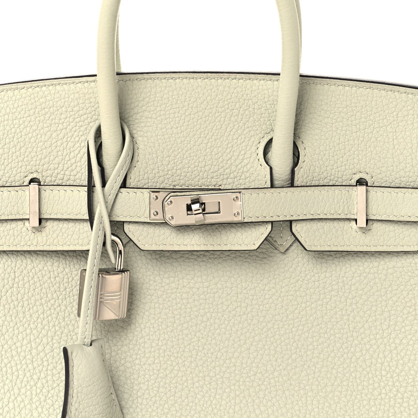 Togo Birkin 25 Gris Neve