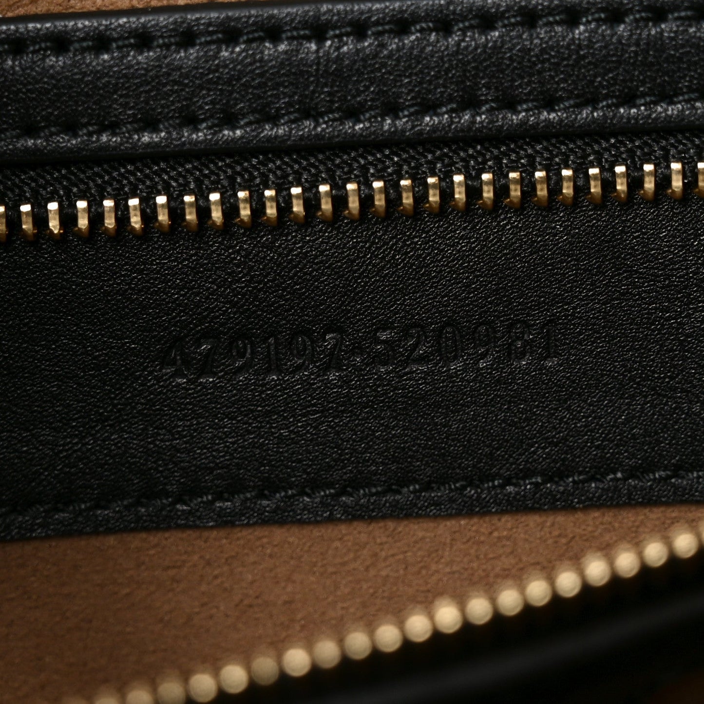 GG Supreme Monogram Medium Padlock Tote Black