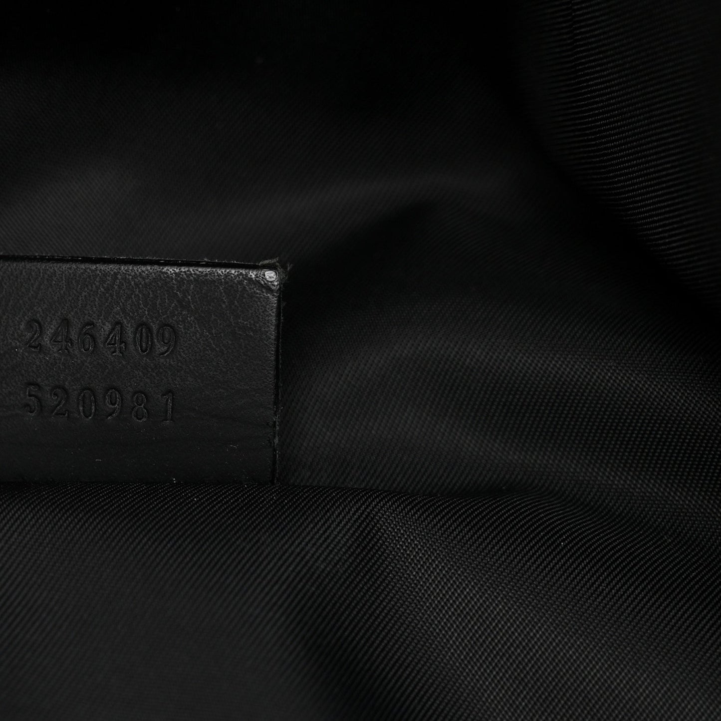 Guccissima Web Belt Bag Black