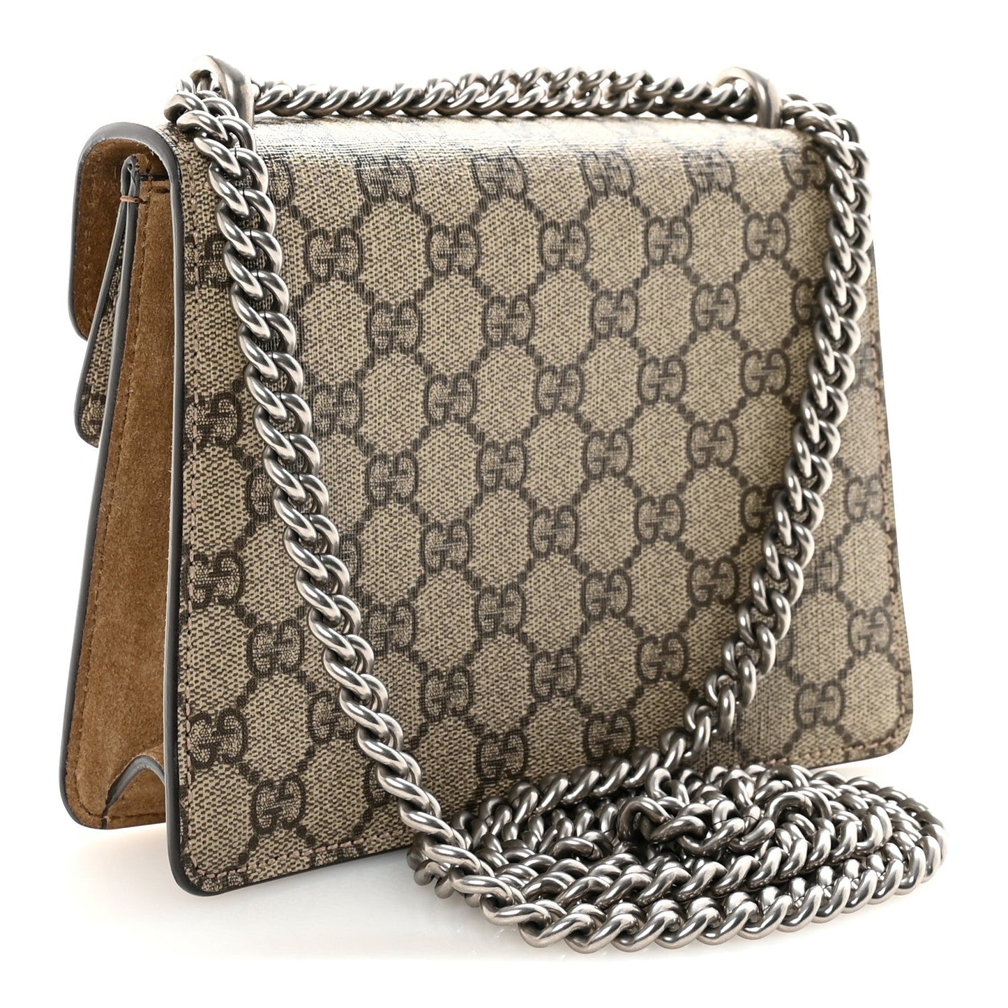 GG Supreme Monogram Mini Dionysus Shoulder Bag Taupe