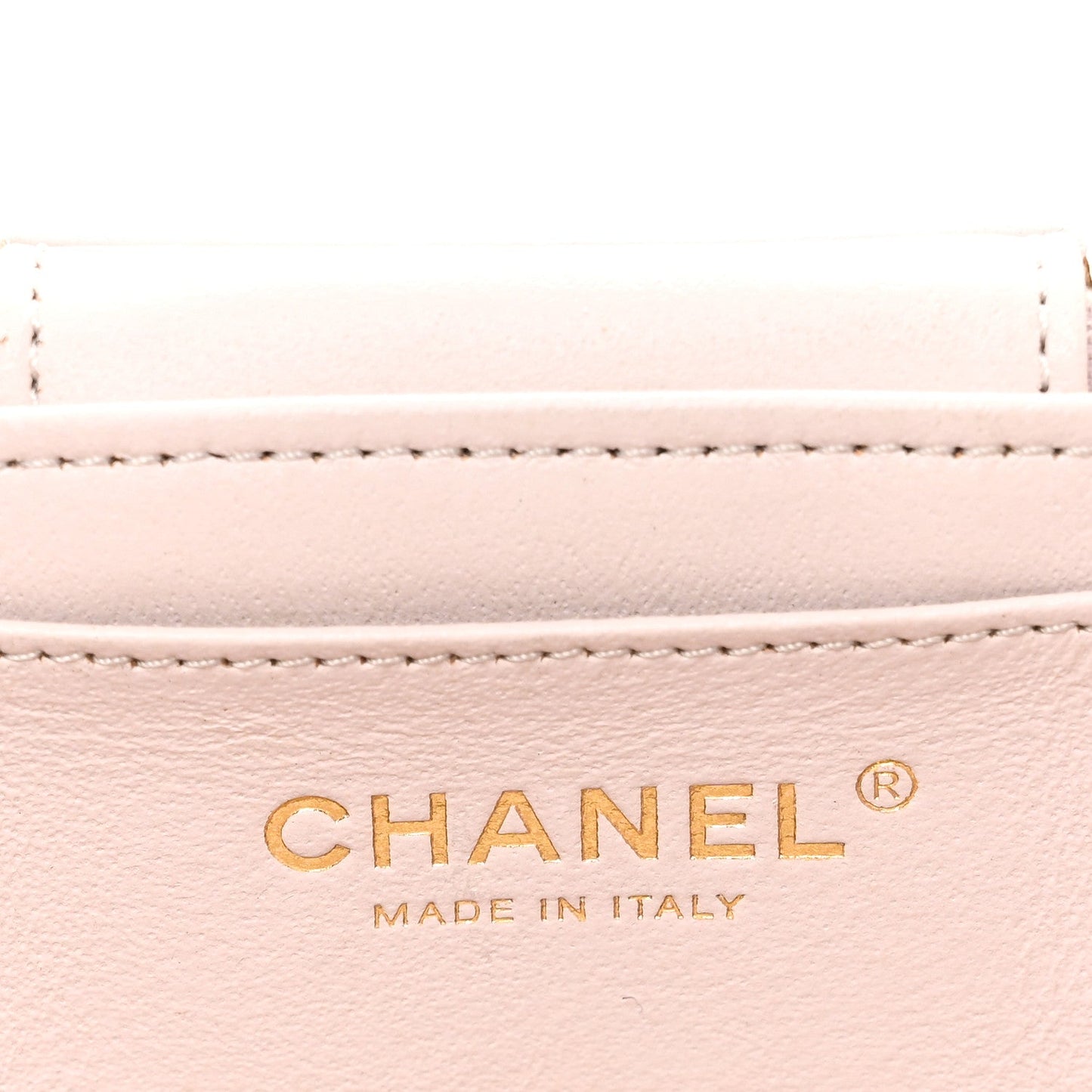 Lambskin Quilted Trendy Vanity Case Lilac