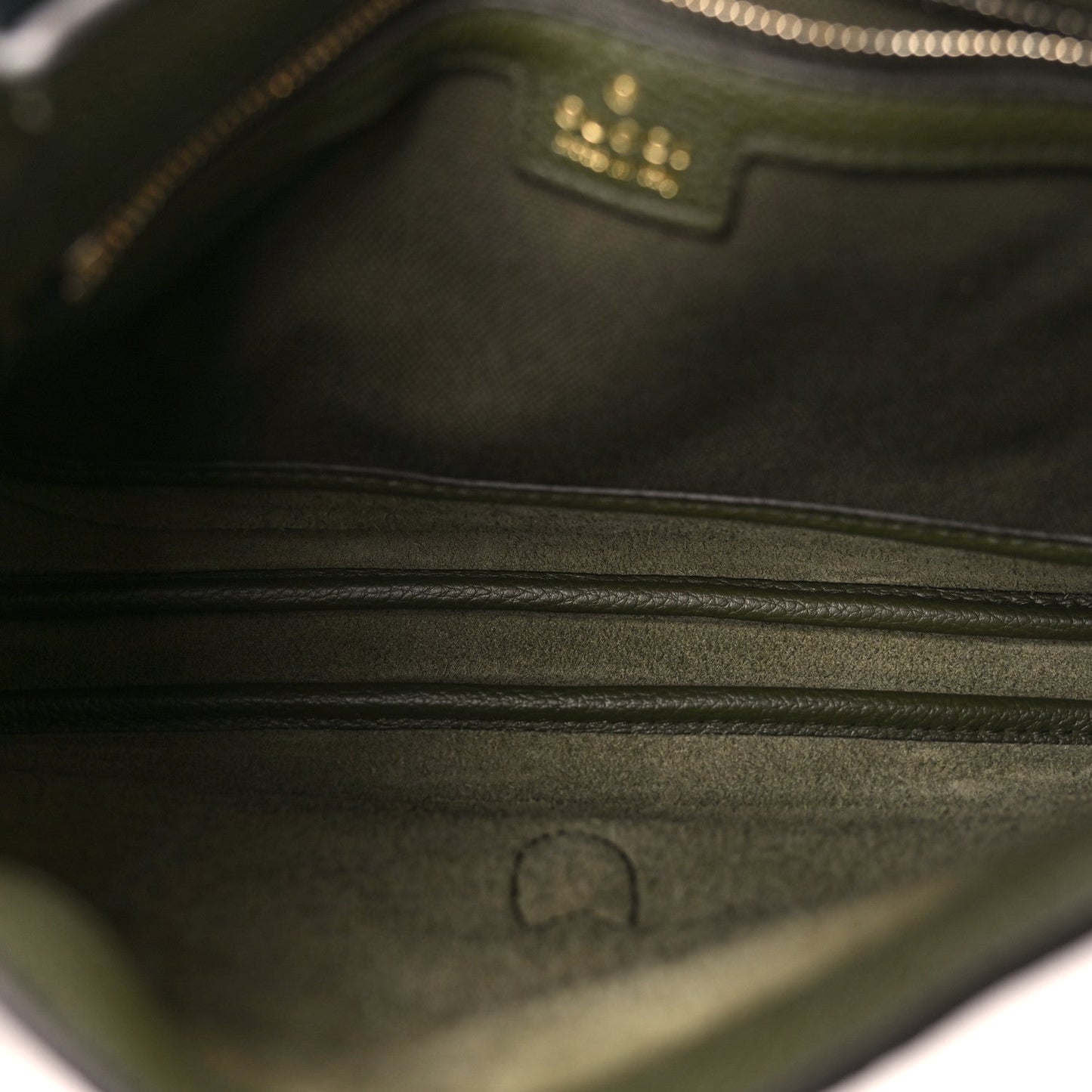 Grand Prix Calfskin Medium Jackie 1961 Hobo Dark Green