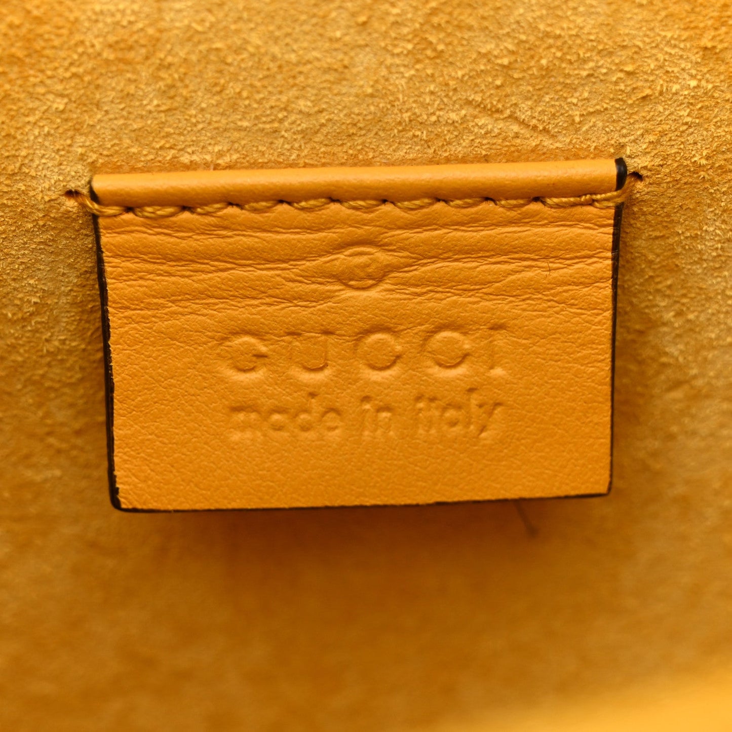 GG Supreme Monogram Mini Dionysus Shoulder Bag Yellow