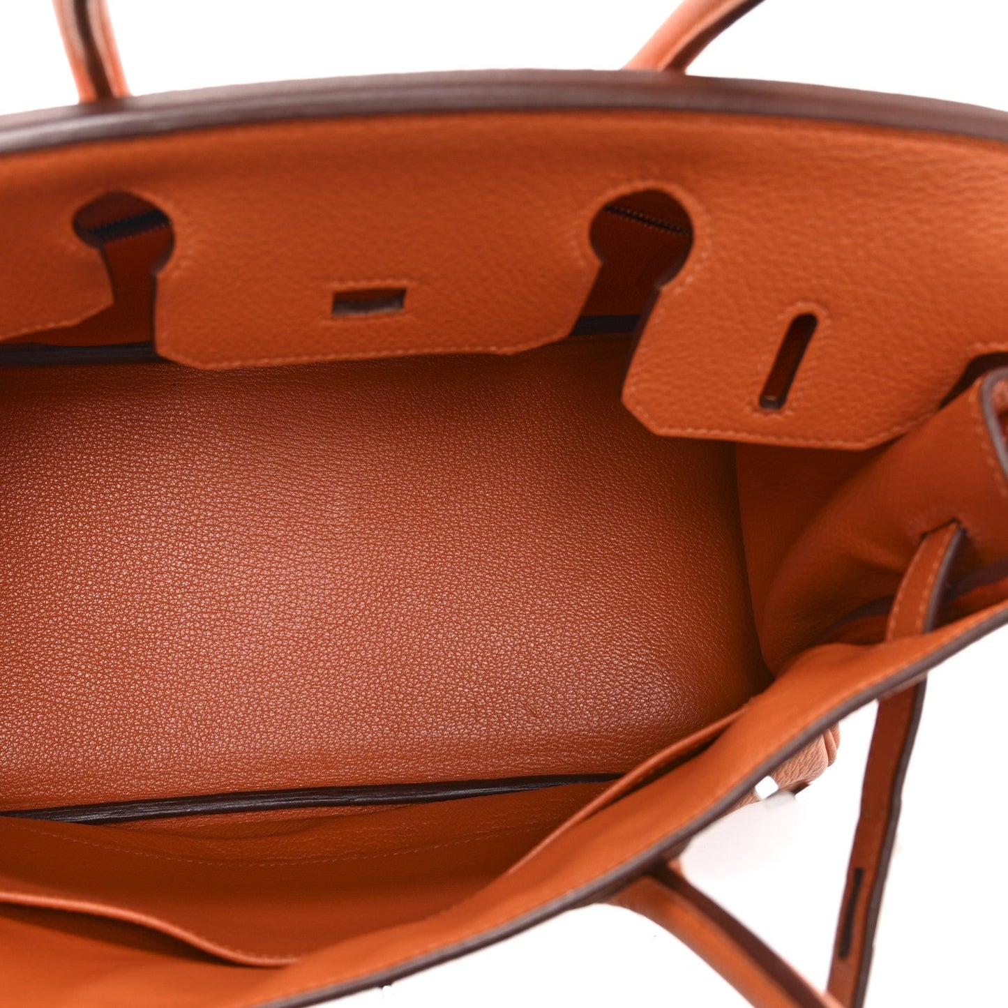 Taurillon Clemence Birkin 30 Orange