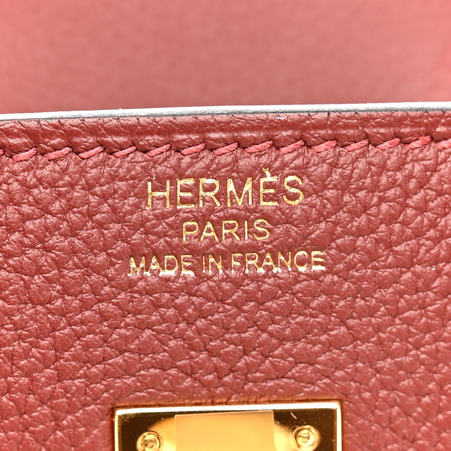 Togo Birkin 25 Rouge H
