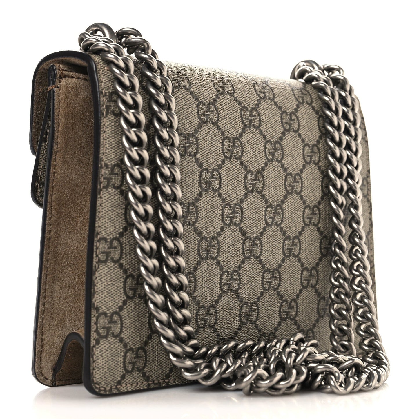GG Supreme Monogram Mini Dionysus Shoulder Bag Taupe