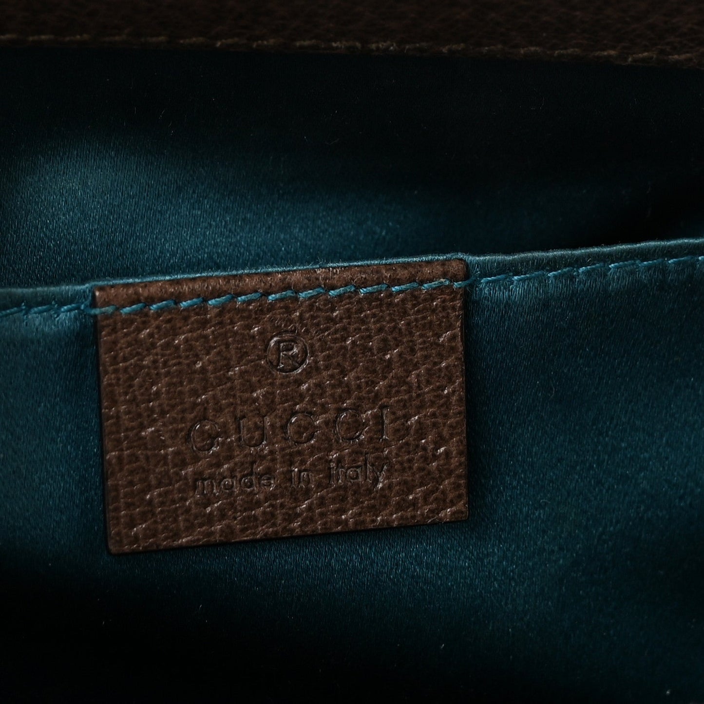 GG Supreme Monogram Web Small Ophidia Chain Shoulder Bag Brown