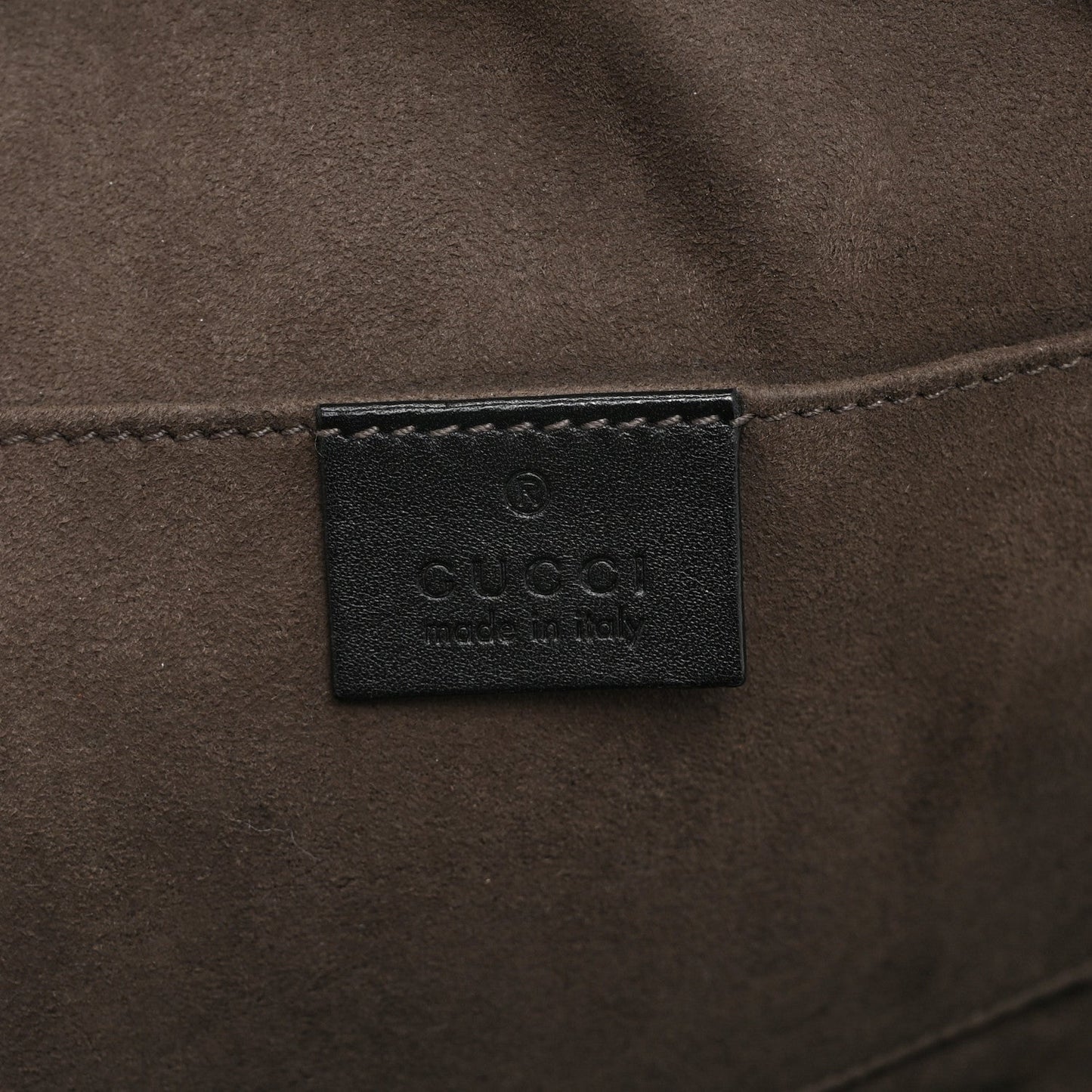 Guccissima Sling Backpack Black