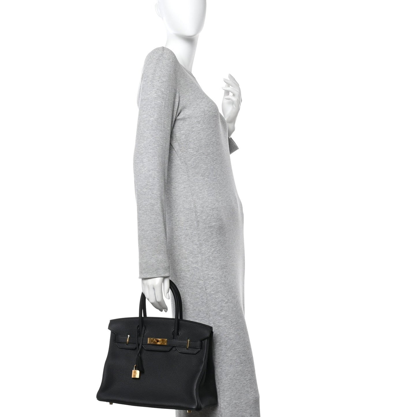 Togo Birkin 30 Black