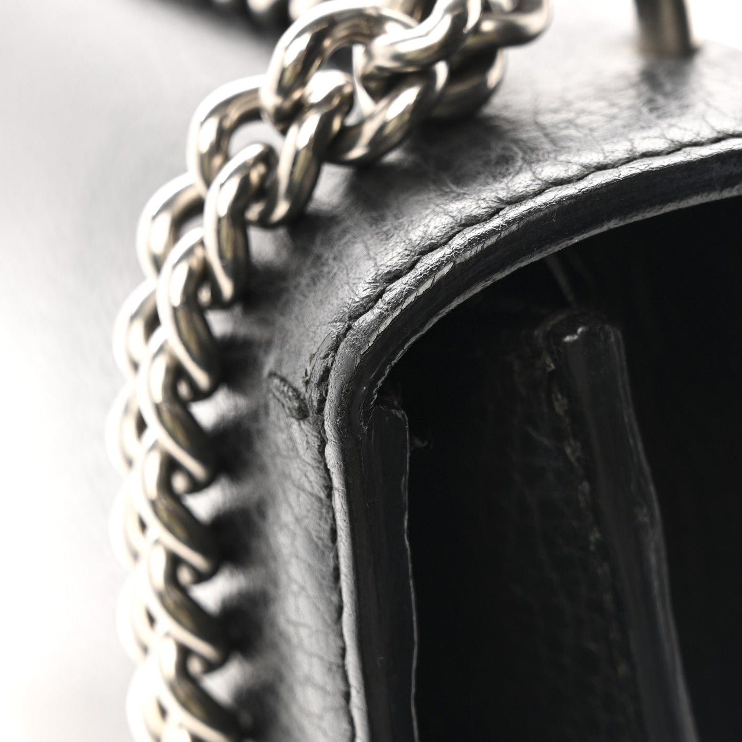 Pebbled Calfskin Small Dionysus Shoulder Bag Black