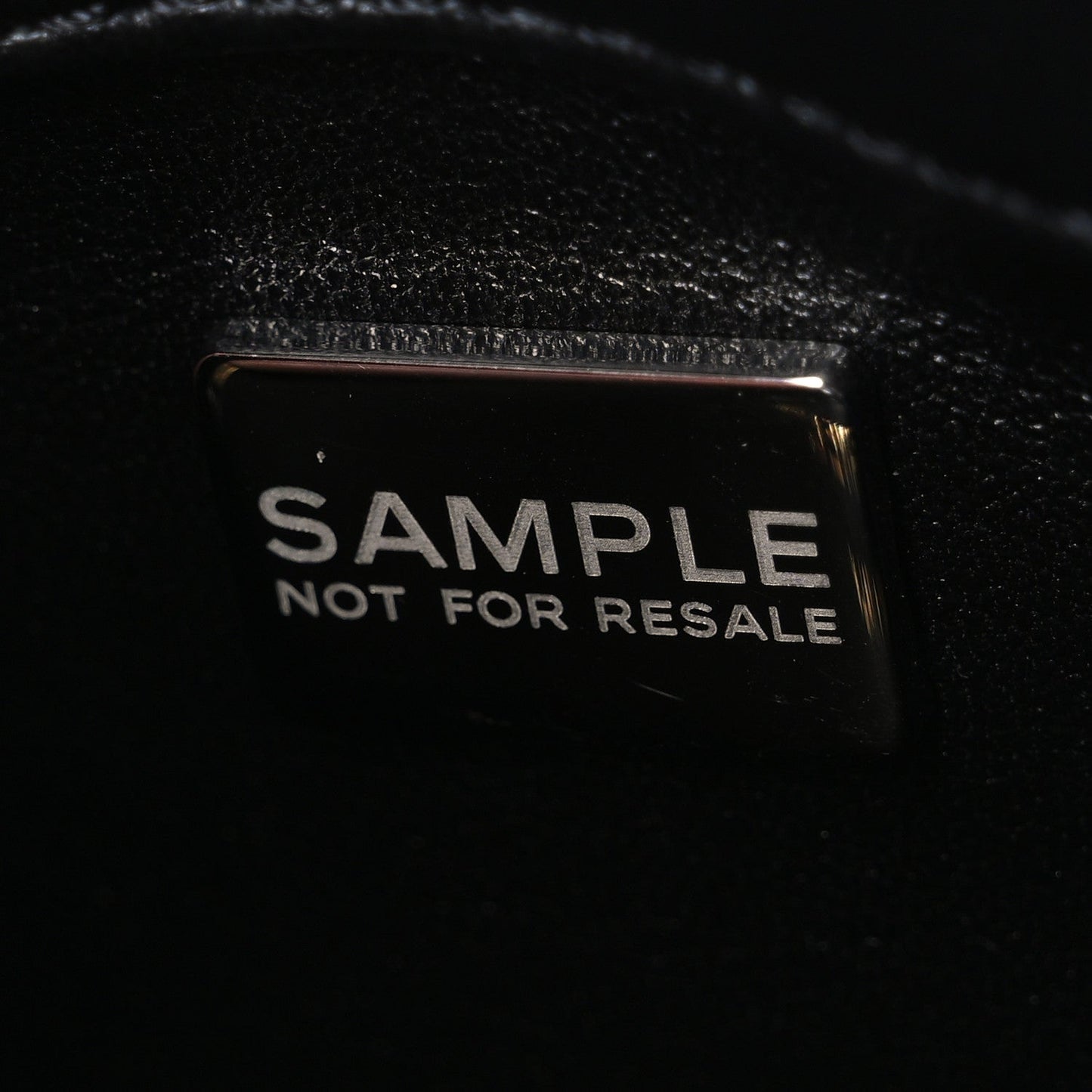 Tweed Quilted Mini Square Flap Black