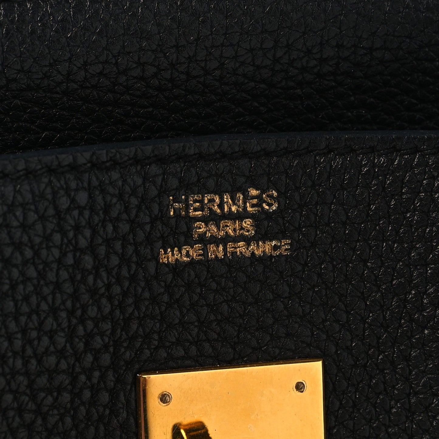 Togo Birkin 35 Black