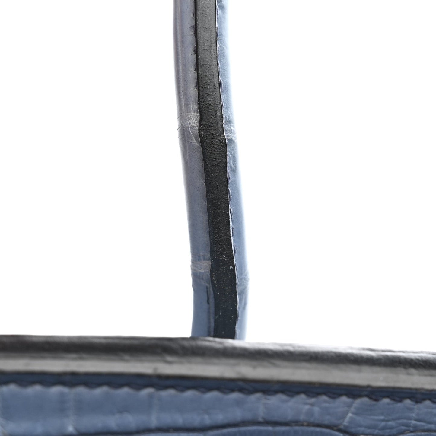 Matte Porosus Crocodile Birkin 30 Bleu Brighton