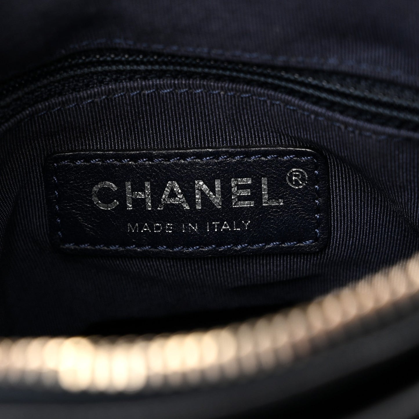 Shearling Small Gabrielle Hobo Navy