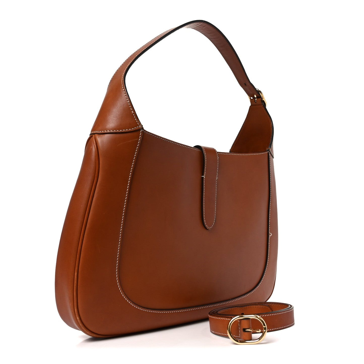 Calfskin Medium Jackie 1961 Hobo Harness Brown