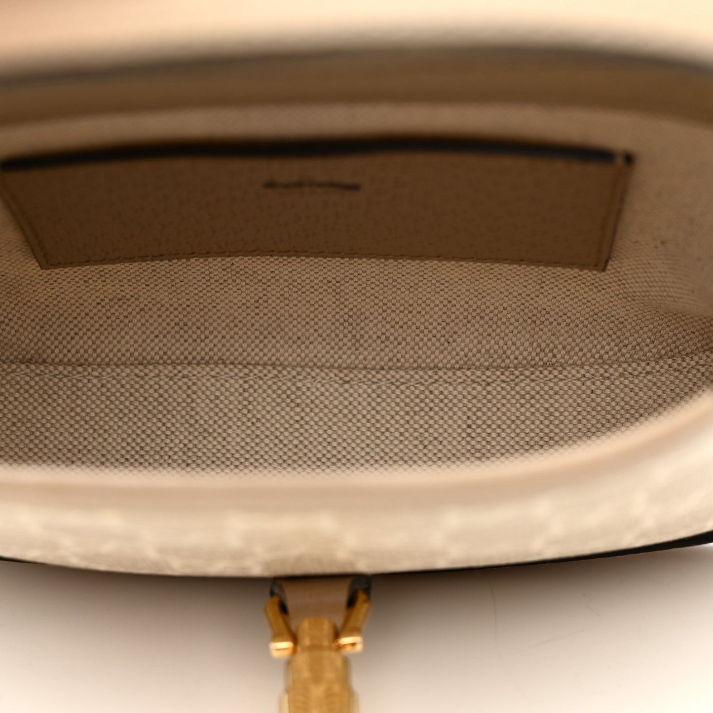 GG Supreme Monogram Textured Dollar Calfskin Mini Jackie 1961 Hobo Beige Mystic White Oatmeal
