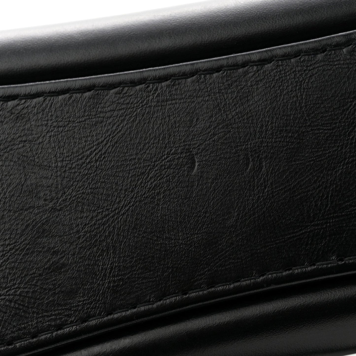 Aged Calfskin Quilted Small Gabrielle Hobo So Black