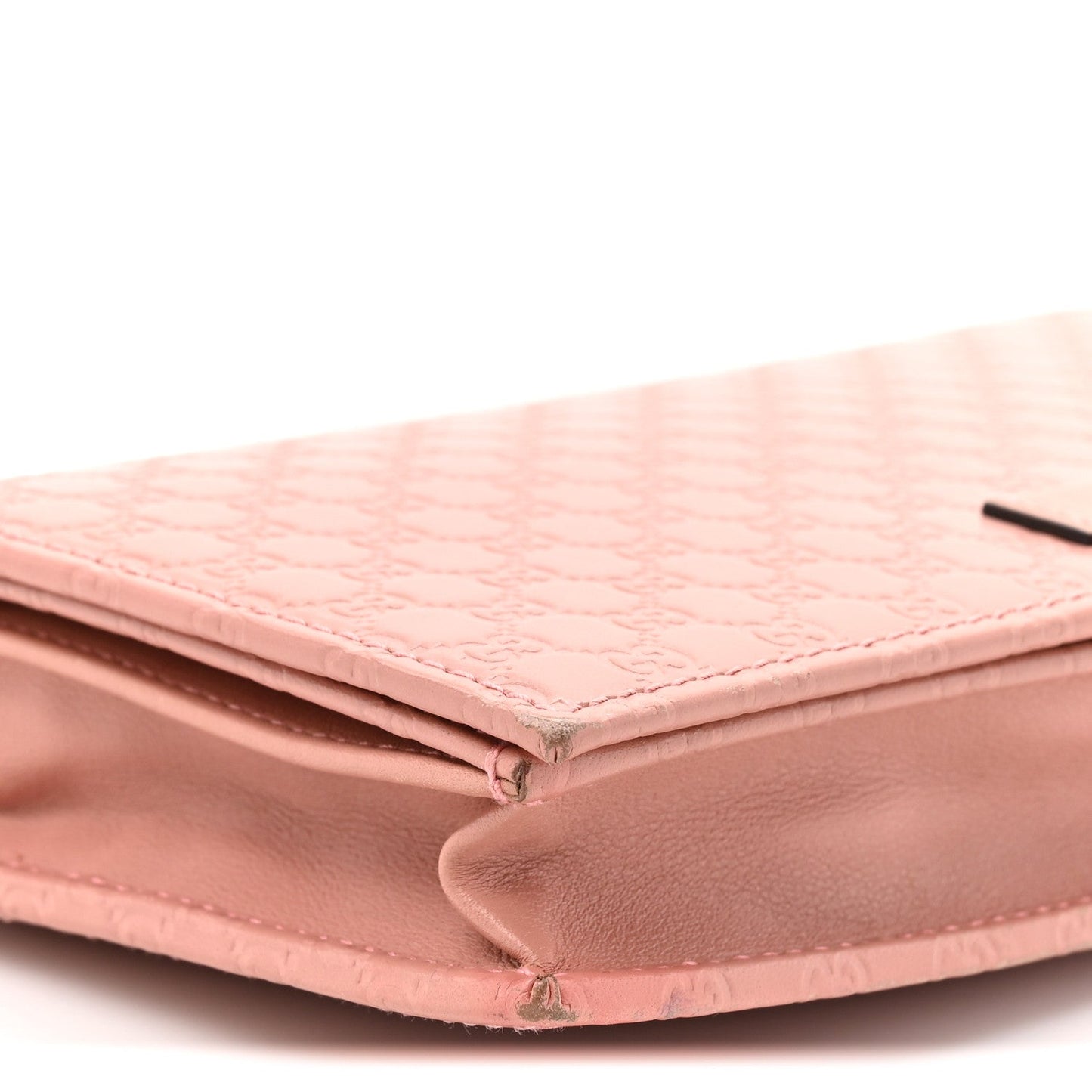 Microguccissima Crossbody Wallet Soft Pink