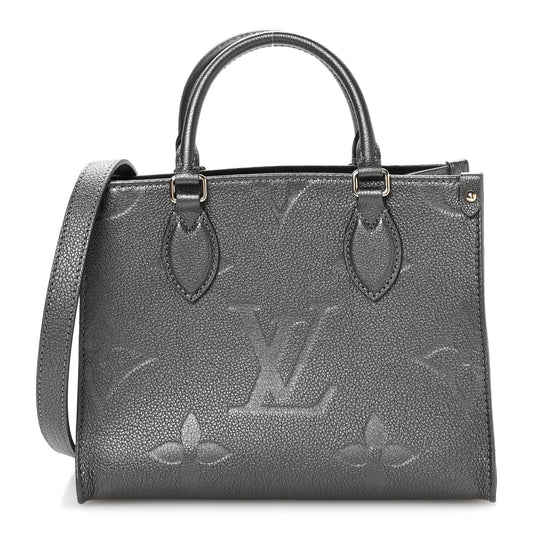 Empreinte Monogram Giant Onthego PM Gun Metal
