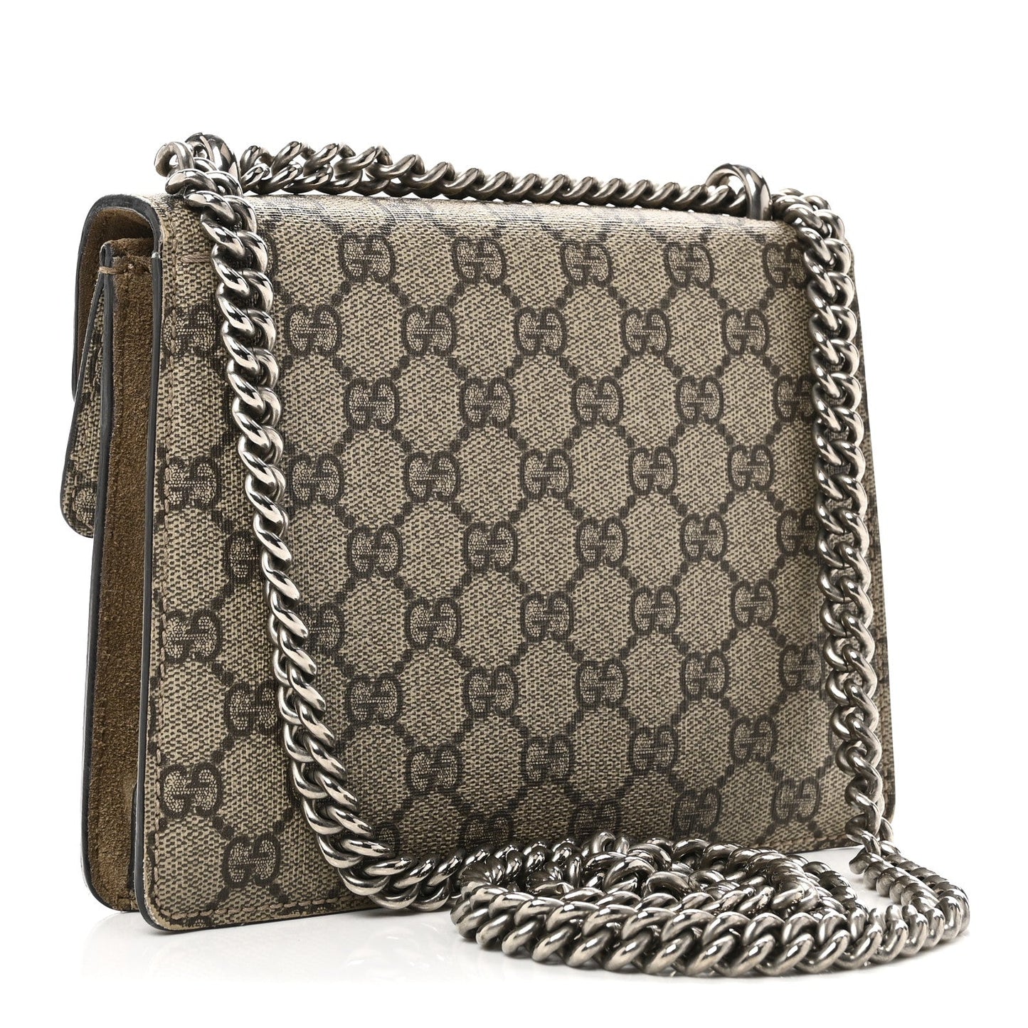 GG Supreme Monogram Mini Dionysus Shoulder Bag Taupe