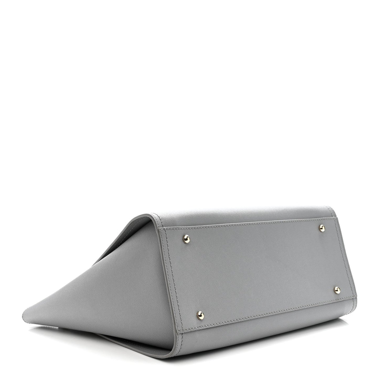Caviar Studded Medium Deauville Tote Grey