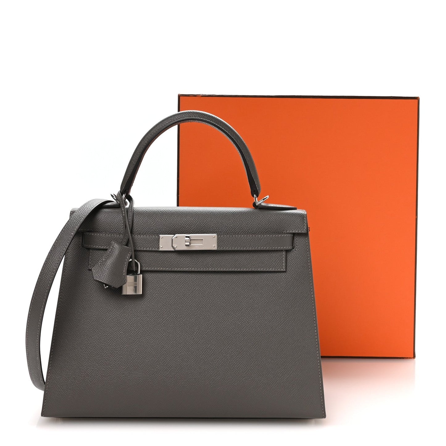 Epsom Kelly Sellier 28 Gris Misty