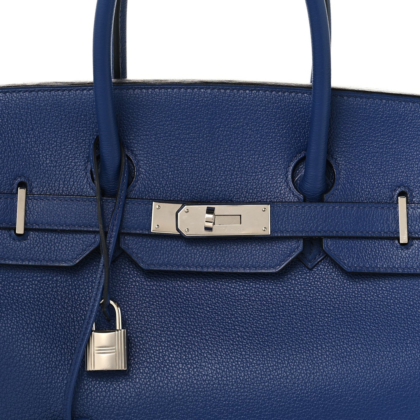 Taurillon Novillo Sea Surf and Fun Birkin 35 Bleu Saphir