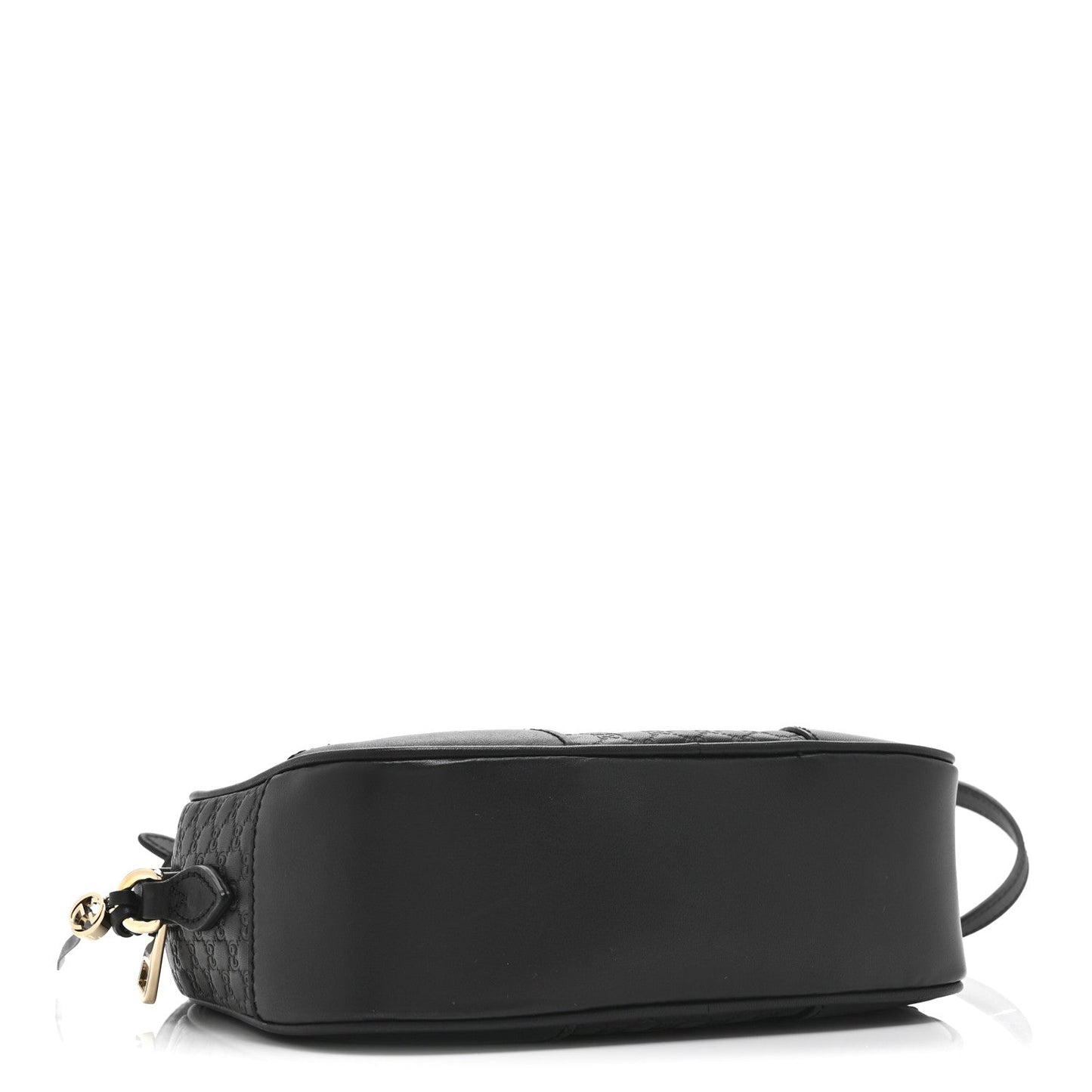 Microguccissima Mini Bree Messenger Bag Black