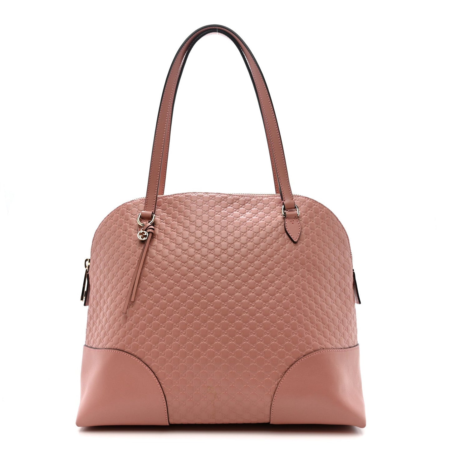 Soft Microguccissima Medium Bree Shoulder Bag Soft Pink