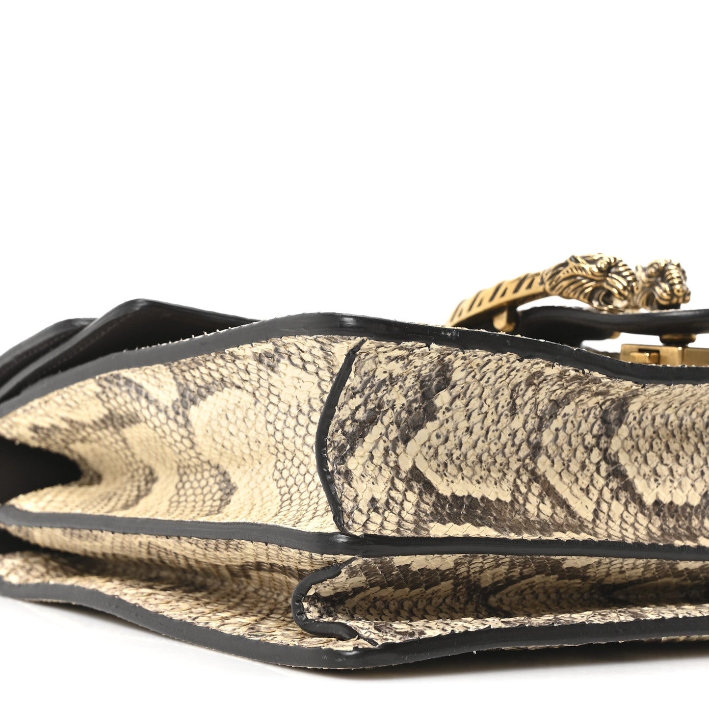 Snakeskin Web Medium Dionysus Shoulder Bag Natural
