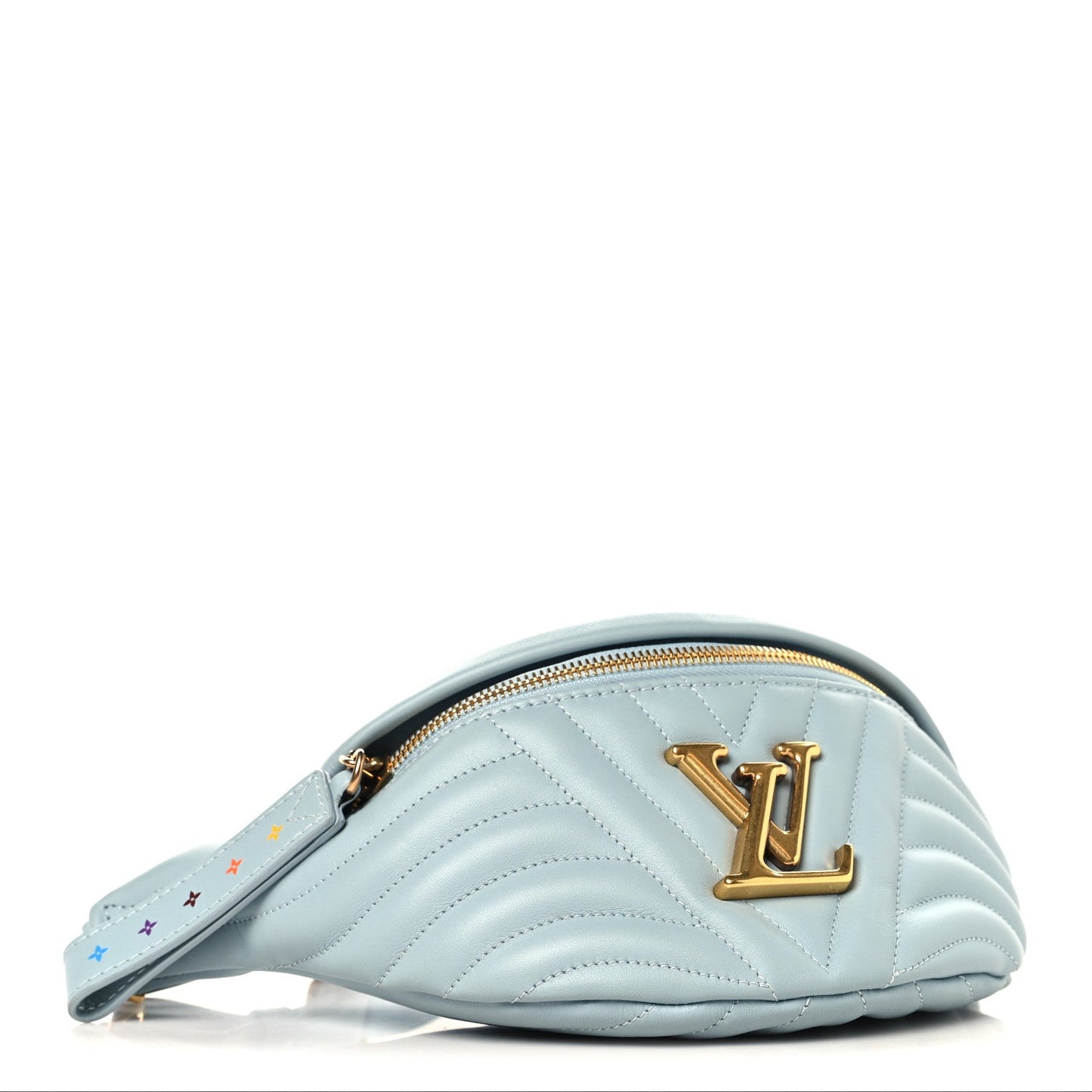 Calfskin New Wave Bumbag Porcelain Blue