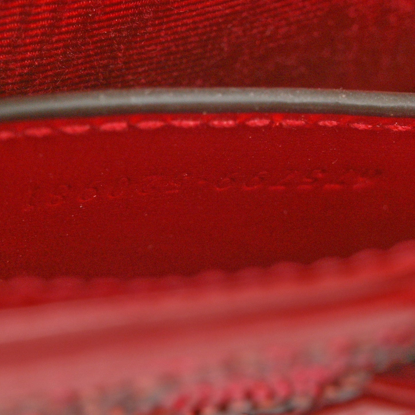 Calfskin Beaded Embroidery GG Monogram Mini Jackie 1961 Cherry Red