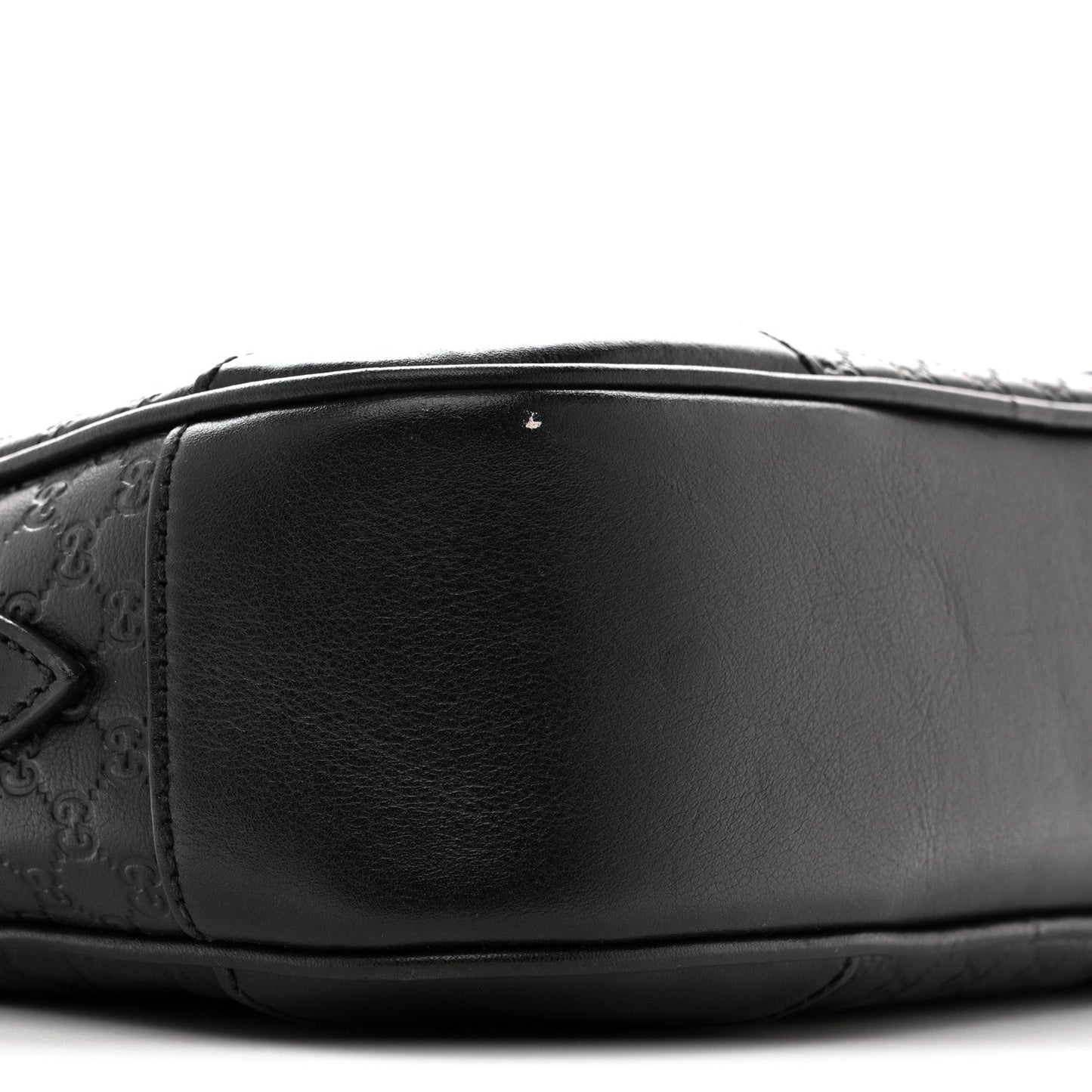 Microguccissima Mini Bree Messenger Bag Black