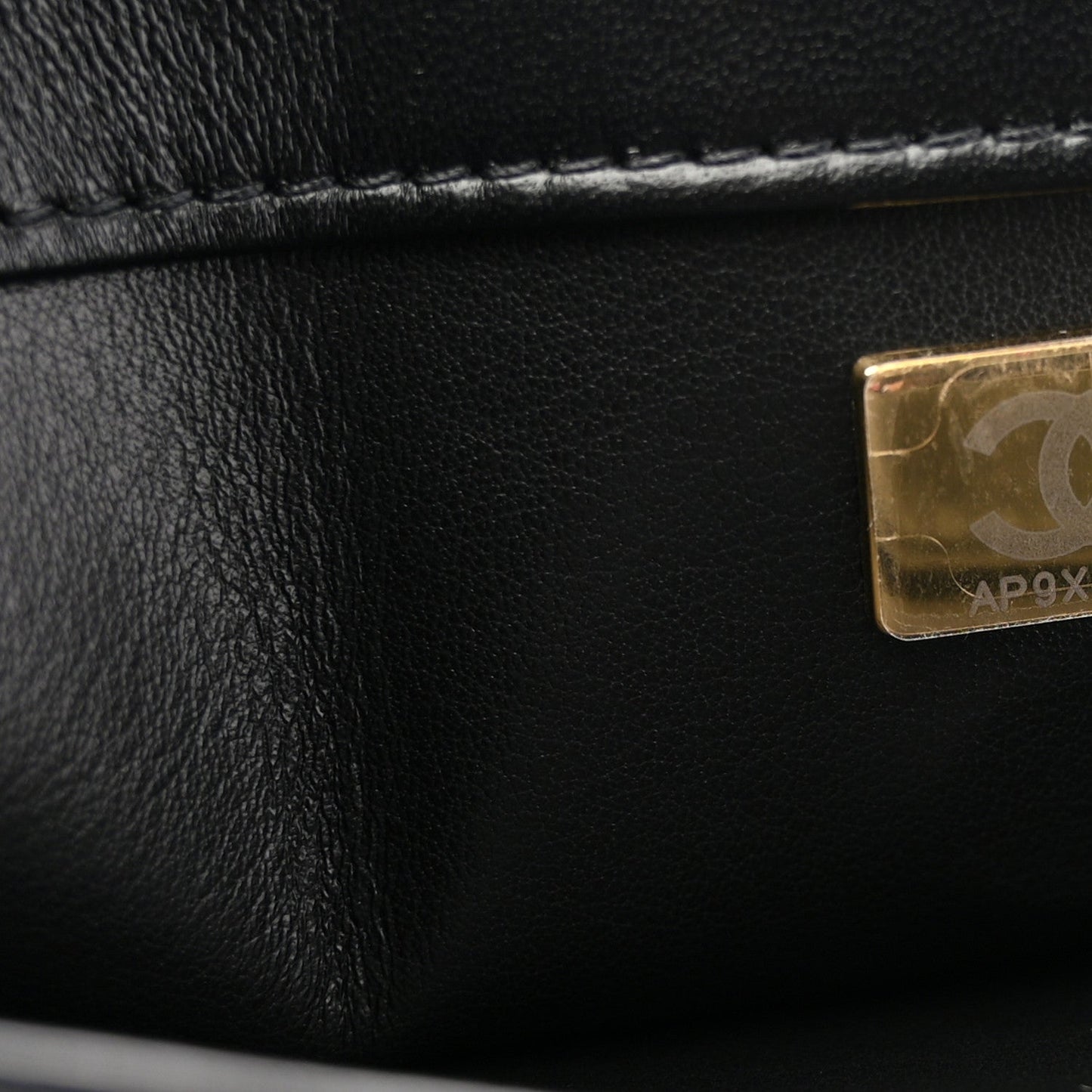 Lambskin Quilted Small Trendy CC Chain Dual Handle Flap Bag Black