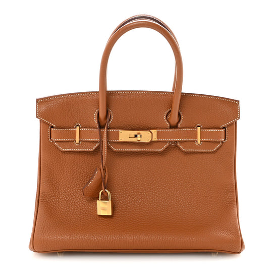 Togo Birkin 30 Gold