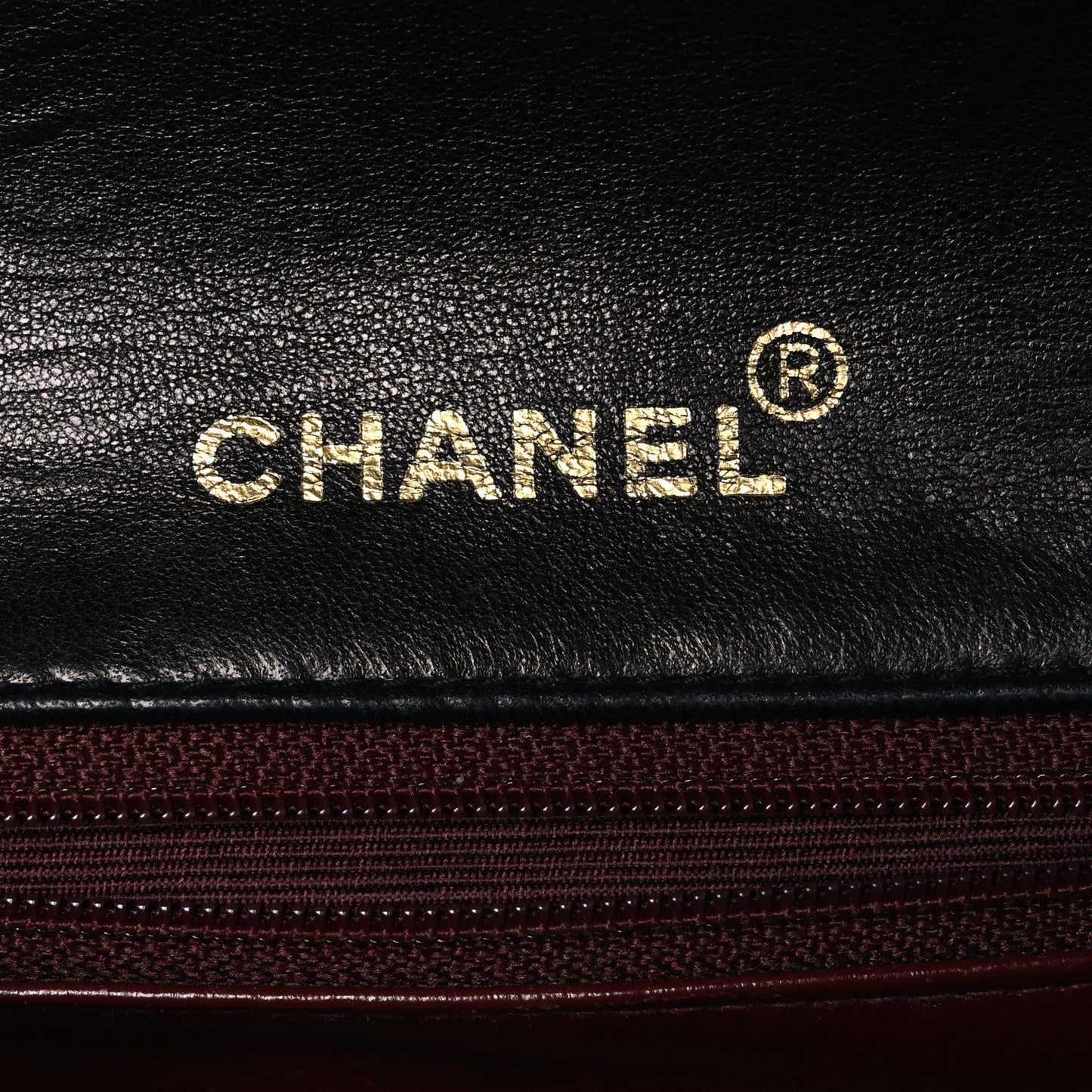 Lambskin Quilted Mini Square Flap Black