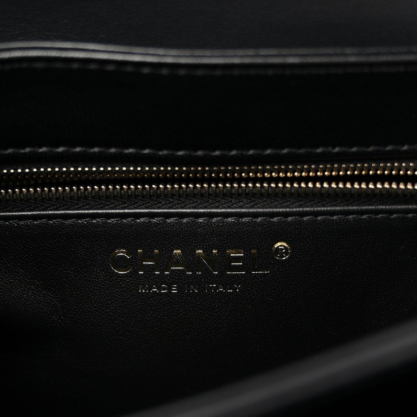Lambskin Quilted Small Trendy CC Chain Dual Handle Flap Bag Black
