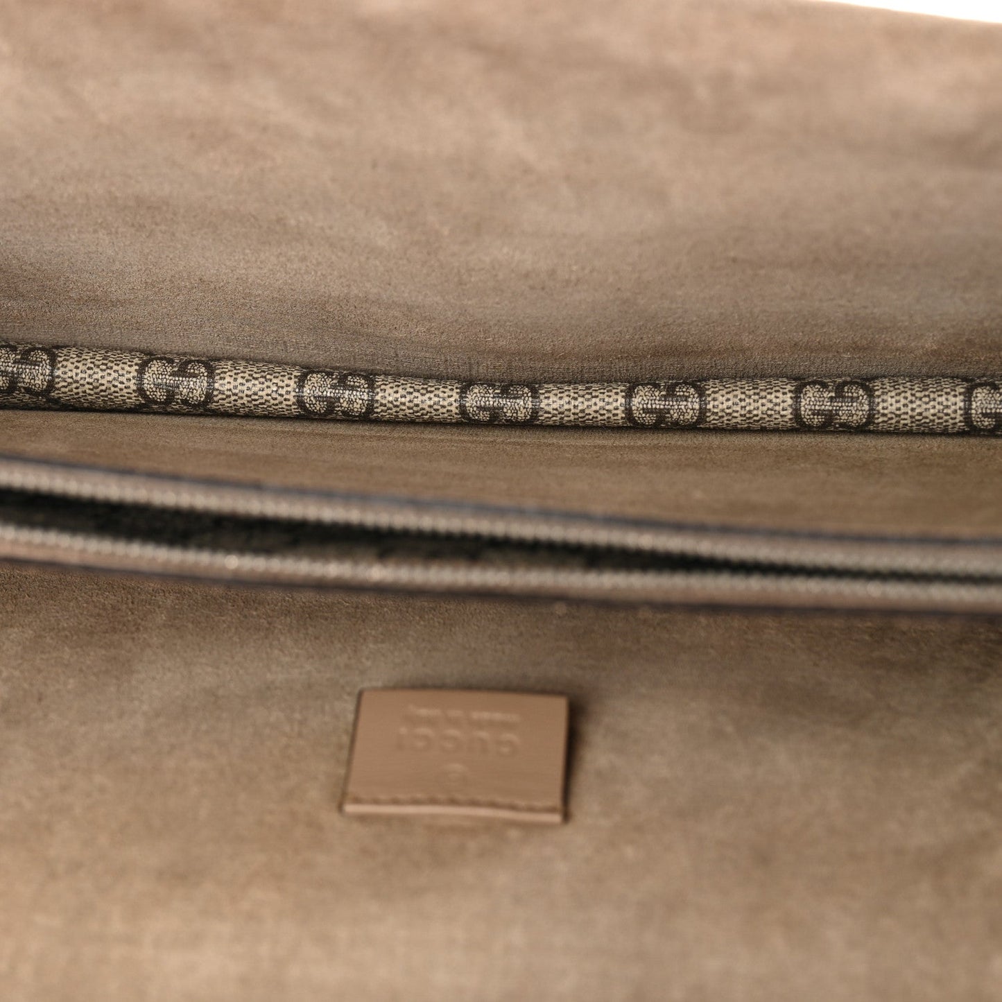 GG Supreme Monogram Small Dionysus Shoulder Bag Taupe
