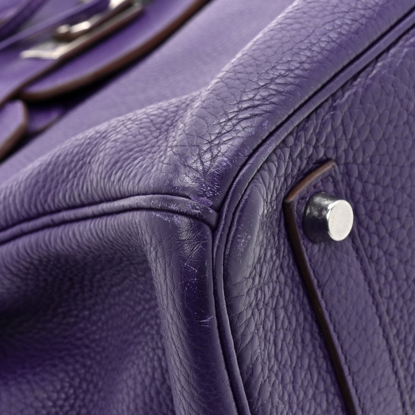 Taurillon Clemence Birkin 35 Iris