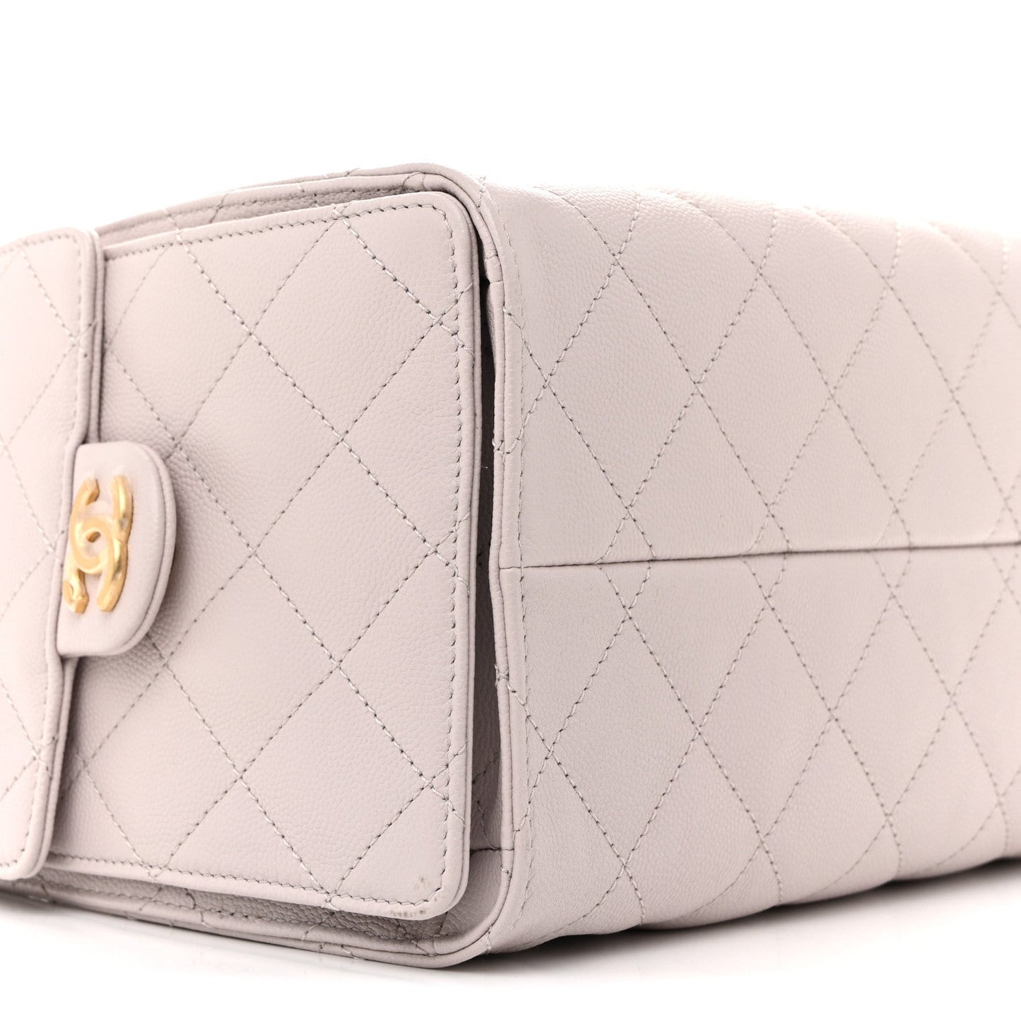 Caviar Quilted Small Chanel 25 Handbag Lilas Lilac