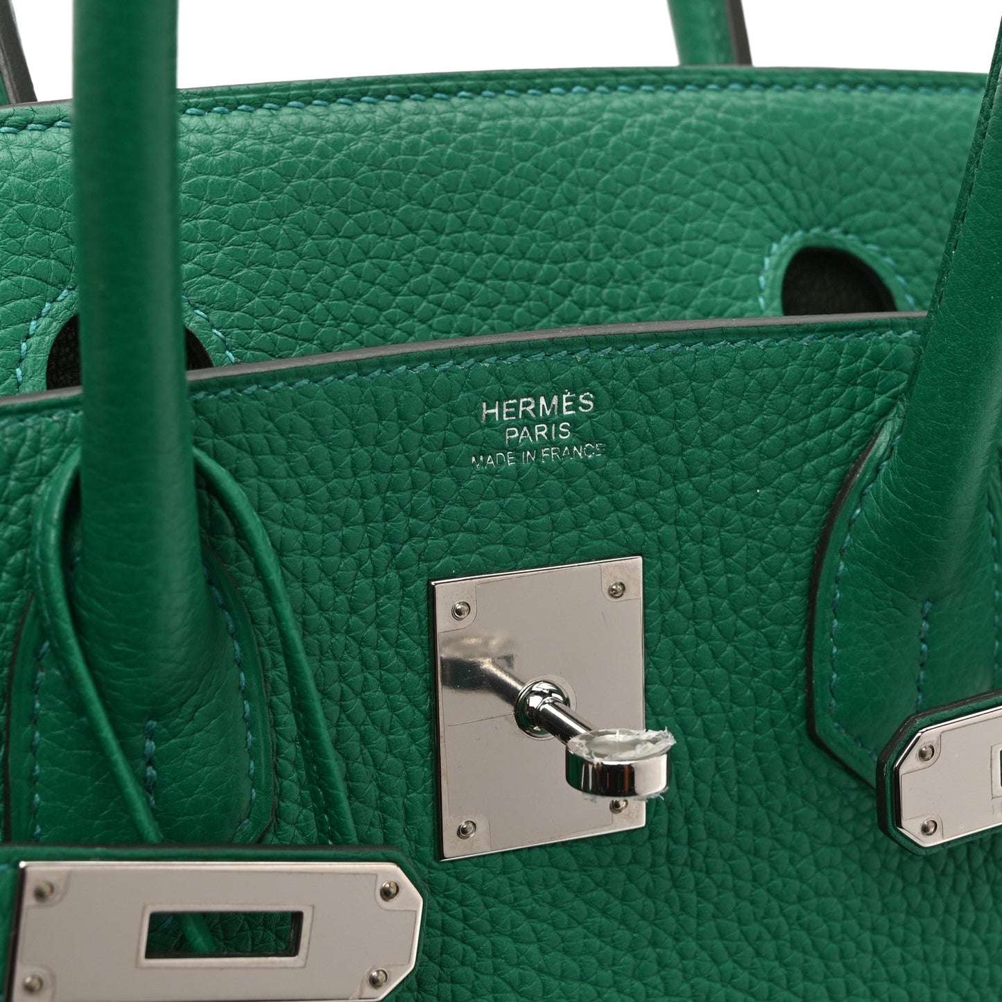 Togo Verso Birkin 30 Vert Vertigo Vert Fonce