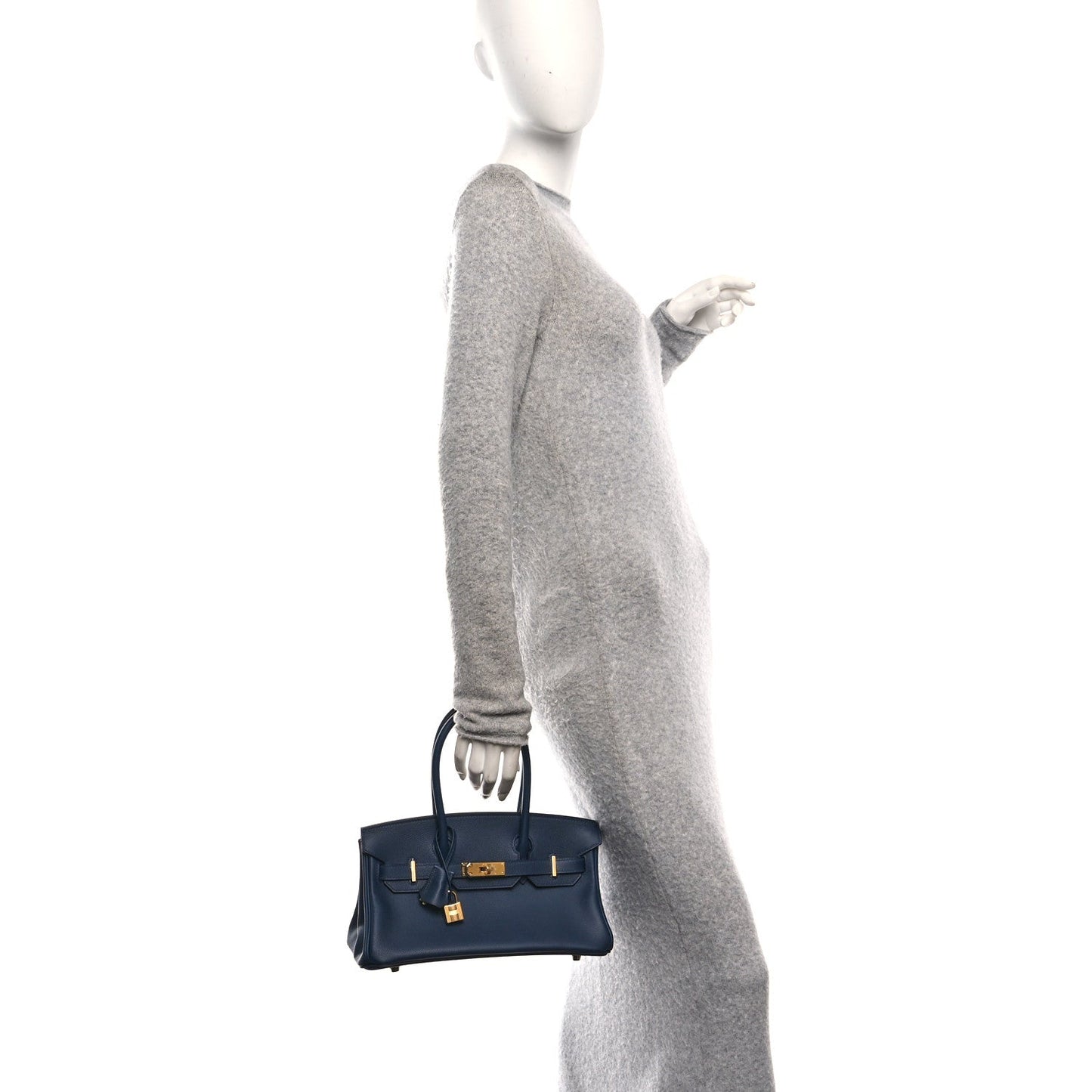 Evercolor Shoulder Birkin Light 29 Bleu Abysse