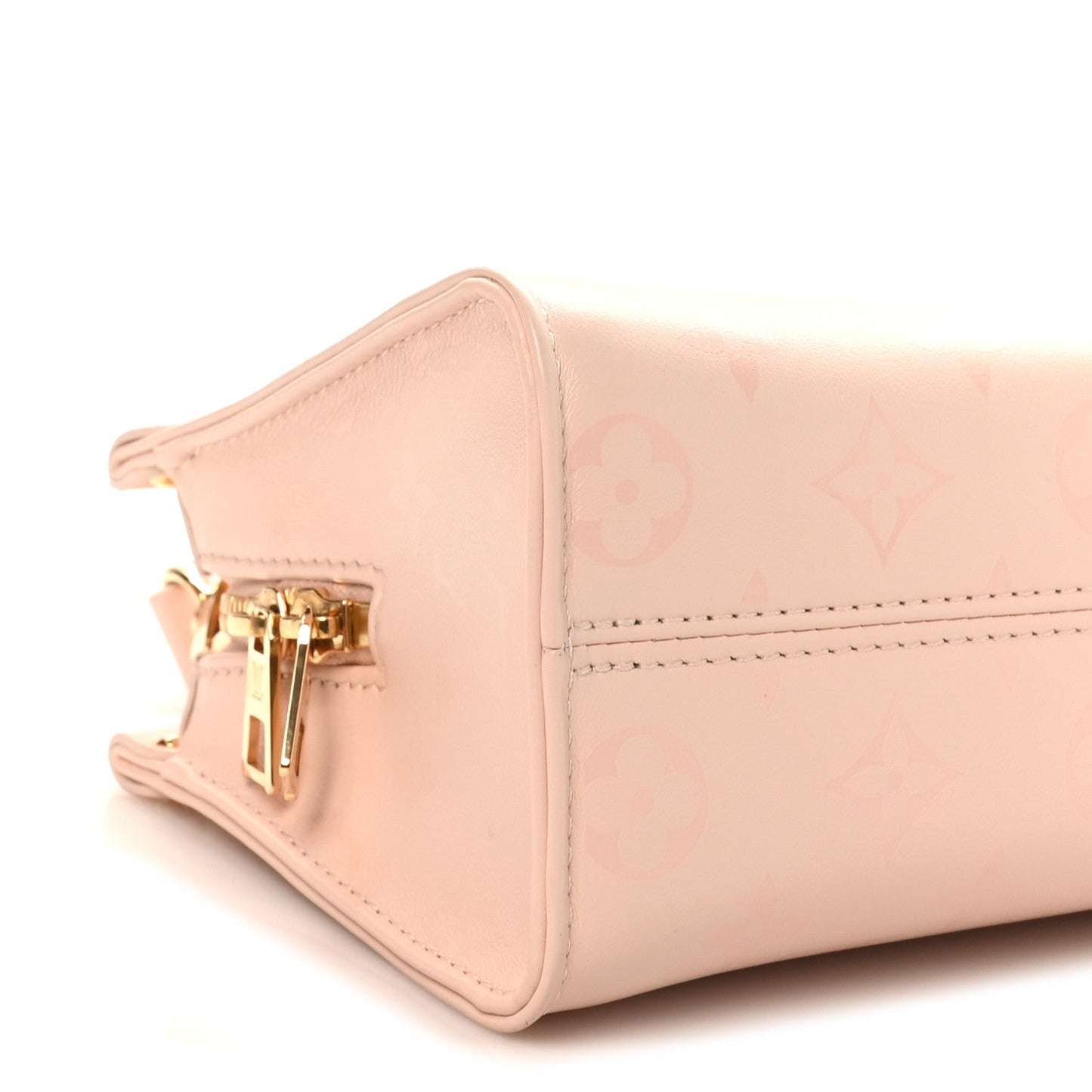 Calfskin OnTheGo East West Pearl Pink